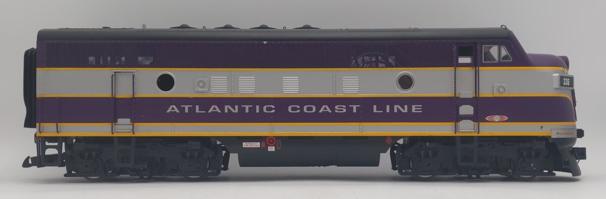 USA Trains R22253 G Scale Atlantic Coast Line F-3 A Unit #336 VG