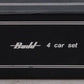 American Models S Scale Pennsylvania 4-Car Budd Passenger Set - Hi-Rail EX/Box