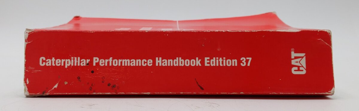 Caterpillar Performance Handbook Edition 37 By Caterpillar VG