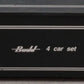 American Models BDBS14 S Scale Atlantic Coast Line Passenger Car Set (4) EX/Box