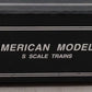 American Models BDBS14 S Scale Atlantic Coast Line Passenger Car Set (4) EX/Box
