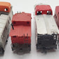 Tyco & Other HO Scale Assorted Cabooses: 506, 309, 2 [4] VG