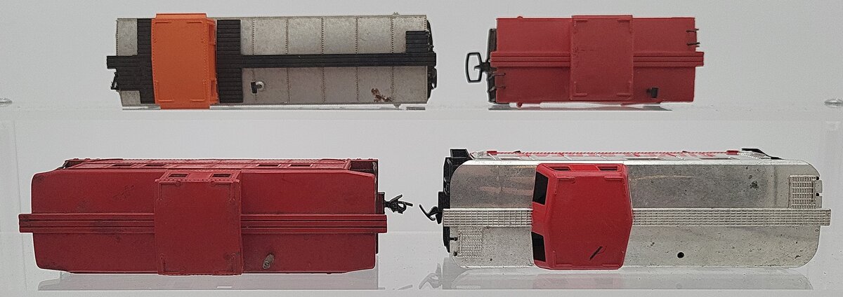 Tyco & Other HO Scale Assorted Cabooses: 506, 309, 2 [4] VG
