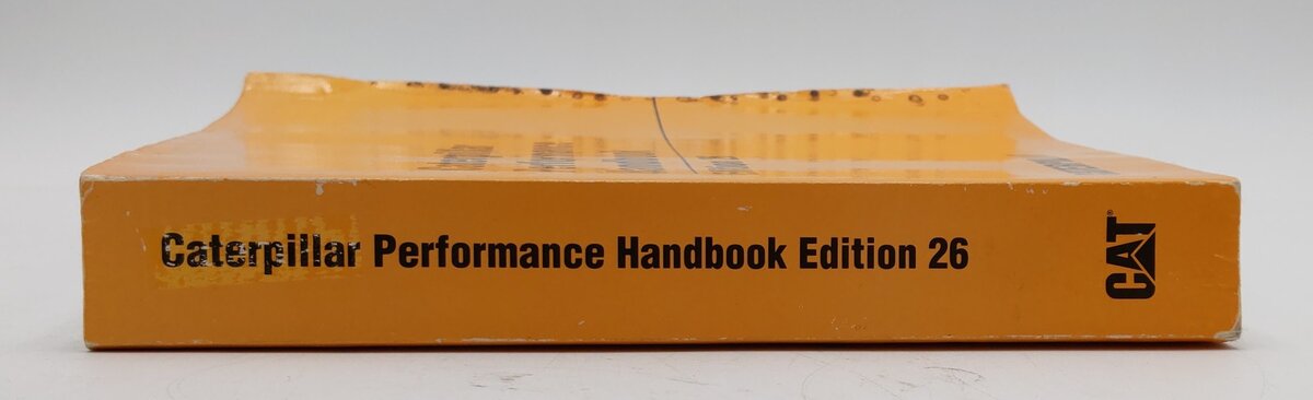 Caterpillar Performance Handbook Edition 26 By Caterpillar VG