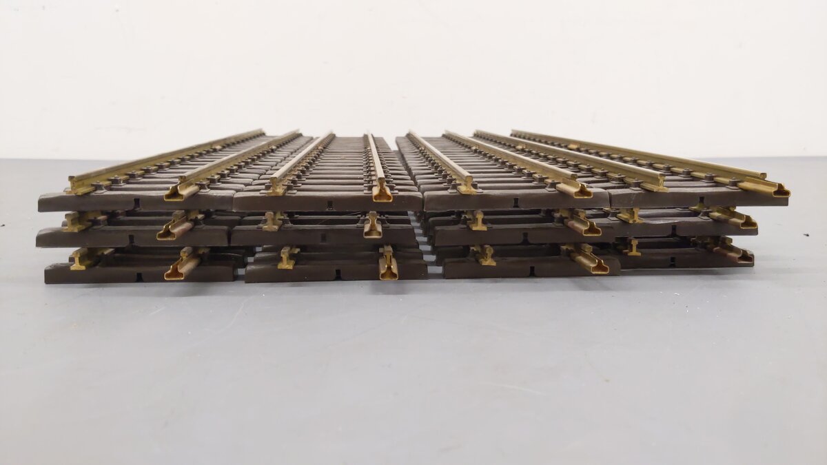 LGB 1060 G 600mm 24" Brass Rail Straight Track (Box of 12) EX/Box
