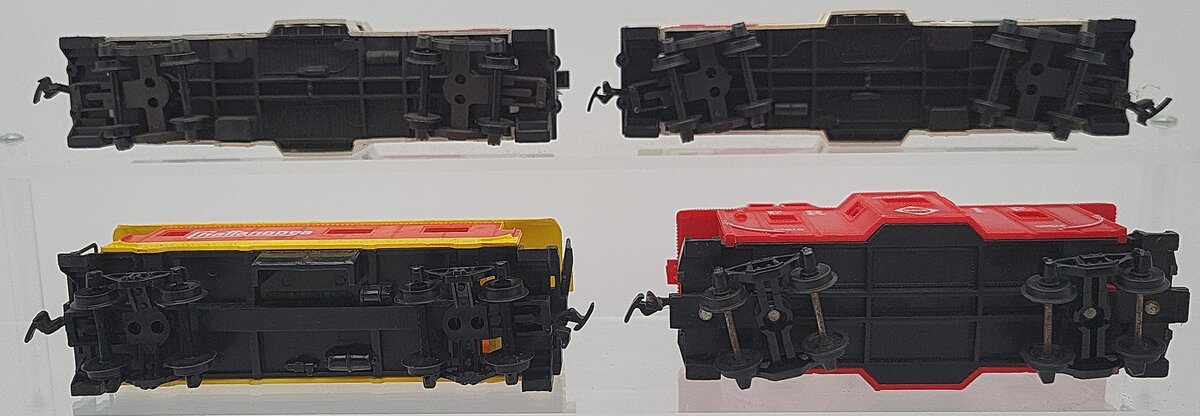 Lima & Other HO Scale Assorted Cabooses: 183, 33618 [4] VG