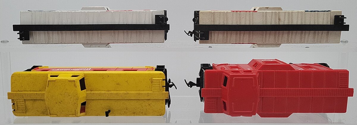 Lima & Other HO Scale Assorted Cabooses: 183, 33618 [4] VG