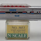 Model Power 3053 N Scale Amtrak Vista Dome Car EX/Box