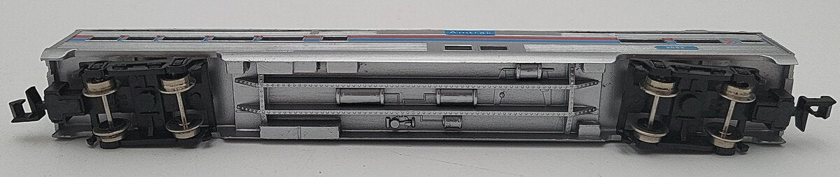 Model Power 3053 N Scale Amtrak Vista Dome Car EX/Box