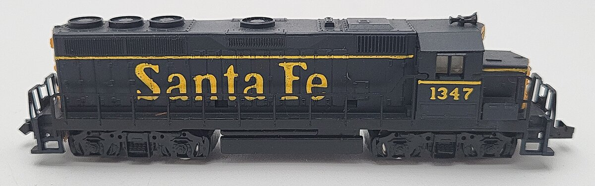 Life Like S781A N Scale Santa Fe GP-40 Diesel Locomotive #1347 EX/Box