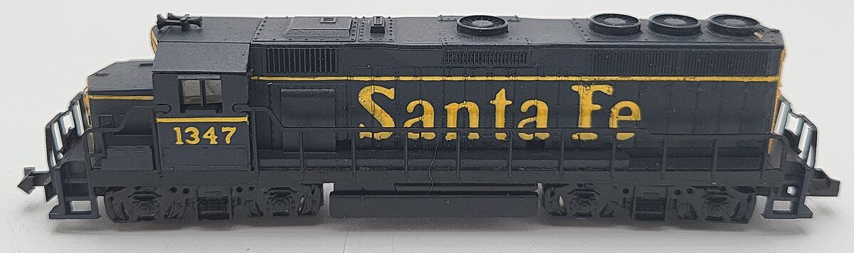 Life Like S781A N Scale Santa Fe GP-40 Diesel Locomotive #1347 EX/Box