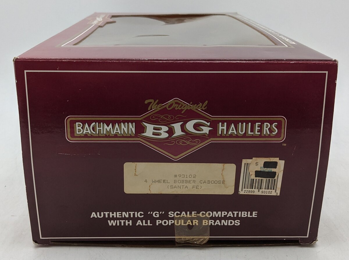 Bachmann 93102 Bachmann 93102 Santa Fe Bobber Caboose LN/Box
