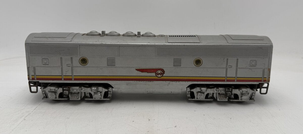 Lionel 2343C Vintage O Santa Fe F-3 Louvered Top Non-Powered B Diesel Locomotive VG