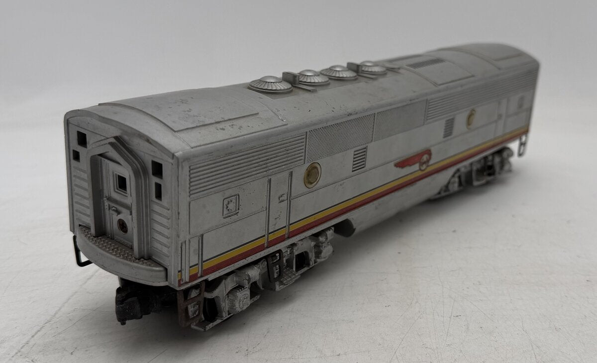 Lionel 2343C Vintage O Santa Fe F-3 Louvered Top Non-Powered B Diesel Locomotive VG