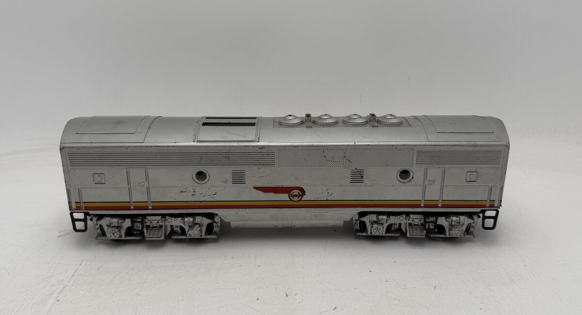 Lionel 2343C Vintage O Santa Fe F-3 Screen Top Non-Pwd. B-Unit Diesel Locomotive VG