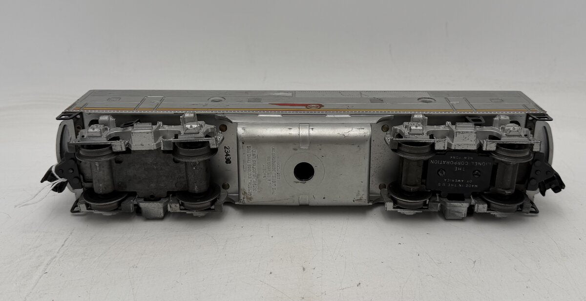 Lionel 2343C Vintage O Santa Fe F-3 Screen Top Non-Pwd. B-Unit Diesel Locomotive VG