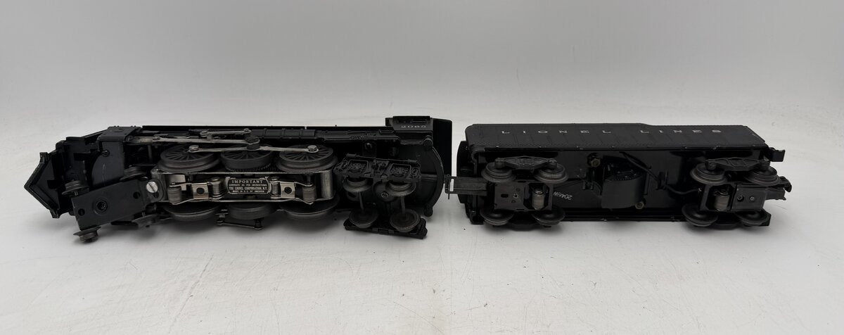 Lionel 2065 Vintage O 4-6-4 Small Hudson Steam Locomotive & 2046W Tender VG