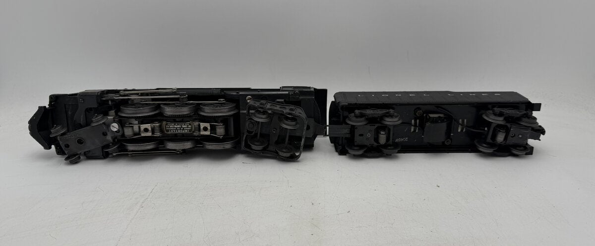 Lionel 2056 Vintage O 4-6-4 Steam Locomotive w/2046W Tender VG