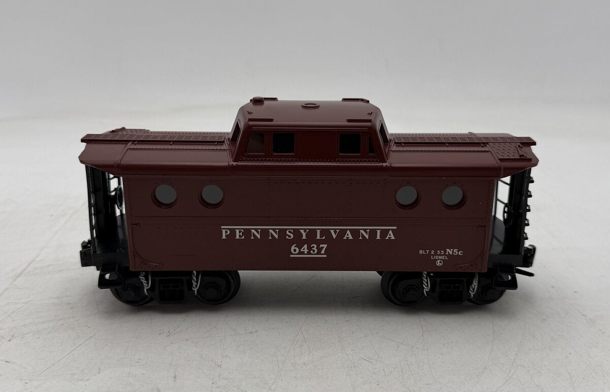 Lionel 6-29713 O Gauge Pennsylvania Porthole Caboose #6437 LN/Box
