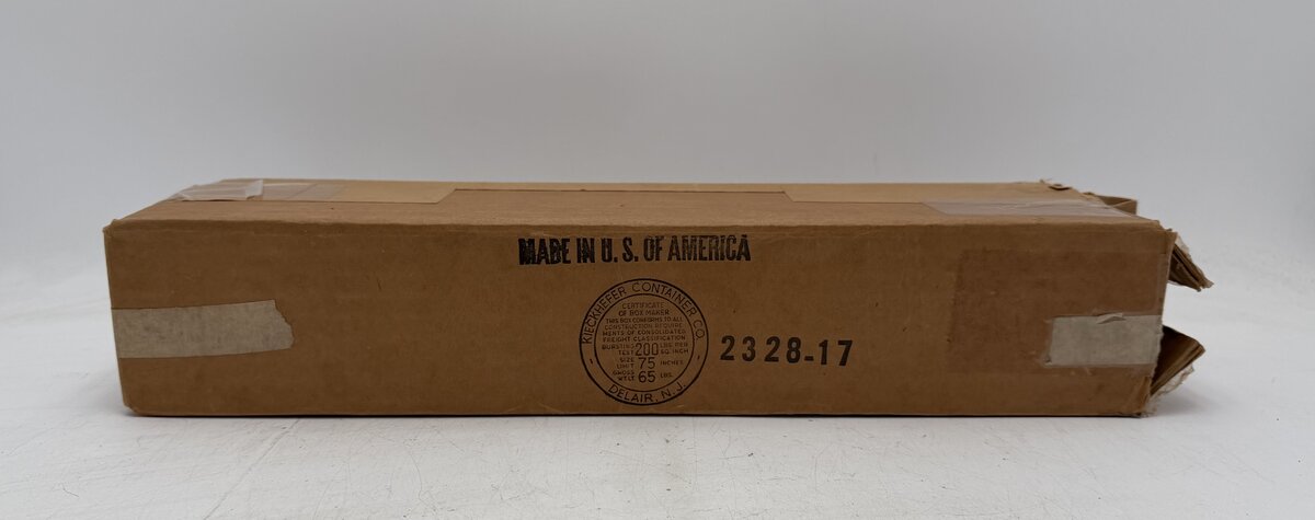 Lionel 2328 Vintage O Burlington GP-7 Powered EMD Diesel Locomotive VG/Box