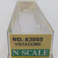 Model Power 83055 N Scale Vista dome Passenger Car 6422 LN/Box