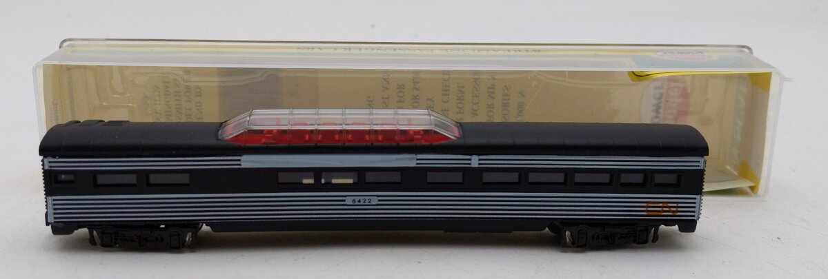 Model Power 83055 N Scale Vista dome Passenger Car 6422 LN/Box