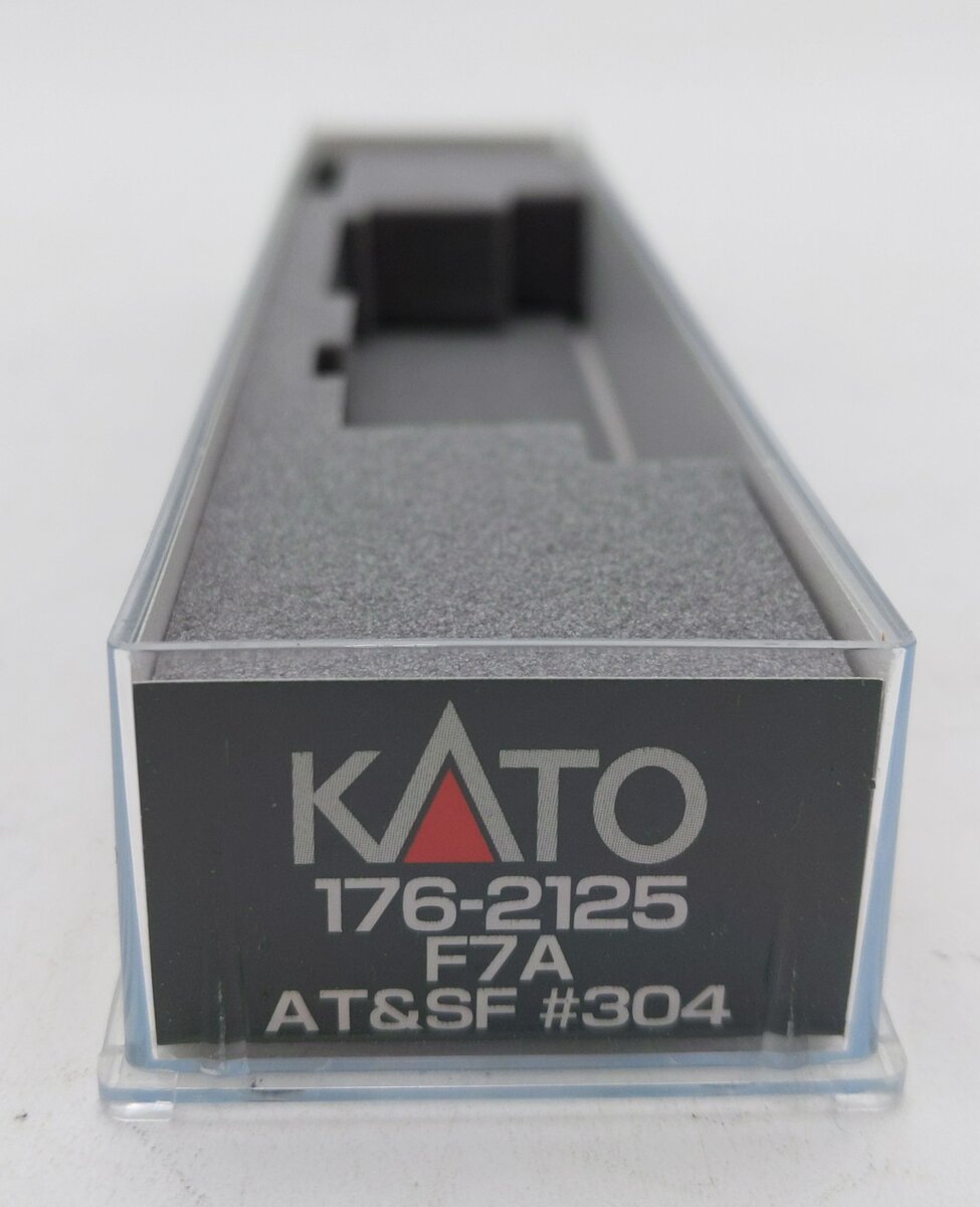 Kato 176-2125 N Scale AT&SF F7A 'Yellow Bonnet' Diesel Locomotive #304 LN/Box