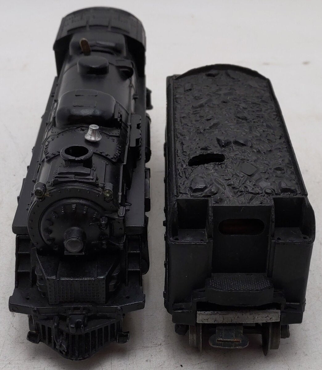 Lionel 2029 Vintage O 2-6-4 Die-Cast Steam Locomotive w/2466WX Tender VG