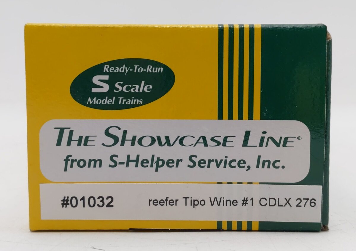 S-Helper 01032 S Gauge C.D.L.X Tipo Wine Reefer #276 EX/Box