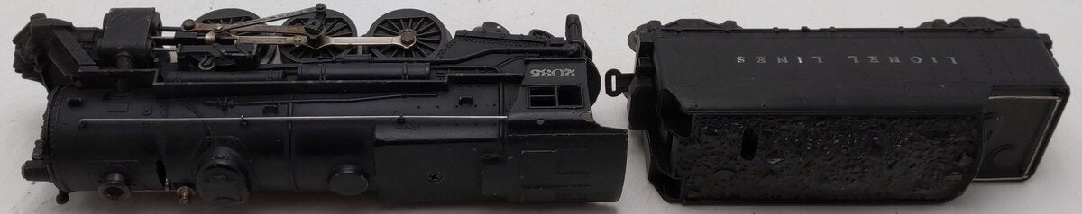 Lionel 2035 Vintage O 2-6-4  Die-Cast Postwar Steam Locomotive w 6466WX Tender VG