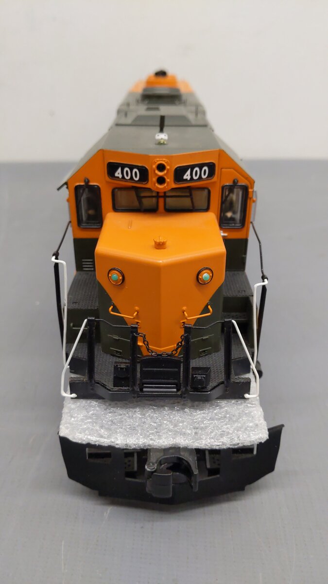 MTH 20-2913-1 GN SD45 Low Hood Diesel Engine w/PS 2.0 #400 (Hi-Rail Wheels) EX/Box