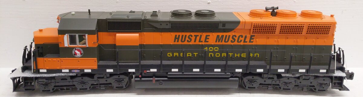MTH 20-2913-1 GN SD45 Low Hood Diesel Engine w/PS 2.0 #400 (Hi-Rail Wheels) EX/Box