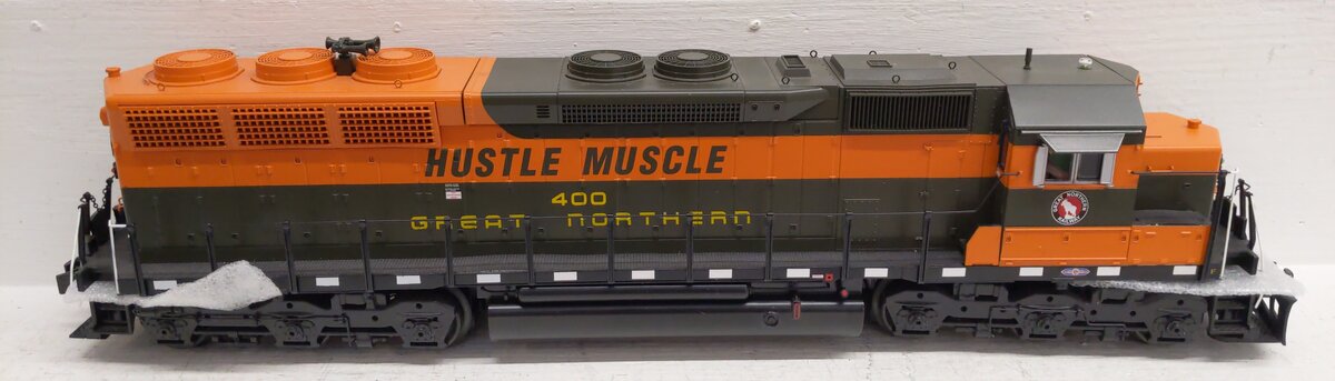 MTH 20-2913-1 GN SD45 Low Hood Diesel Engine w/PS 2.0 #400 (Hi-Rail Wheels) EX/Box