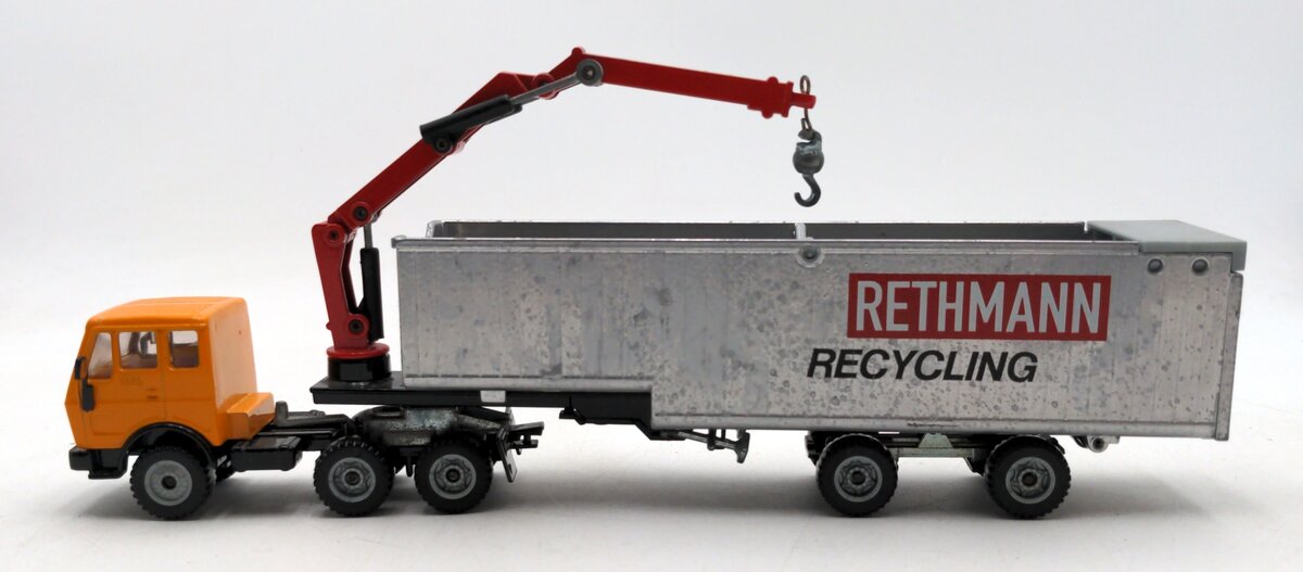 Siku 3723 1:55 Mercedes Benz Crane Truck - Rethmann VG