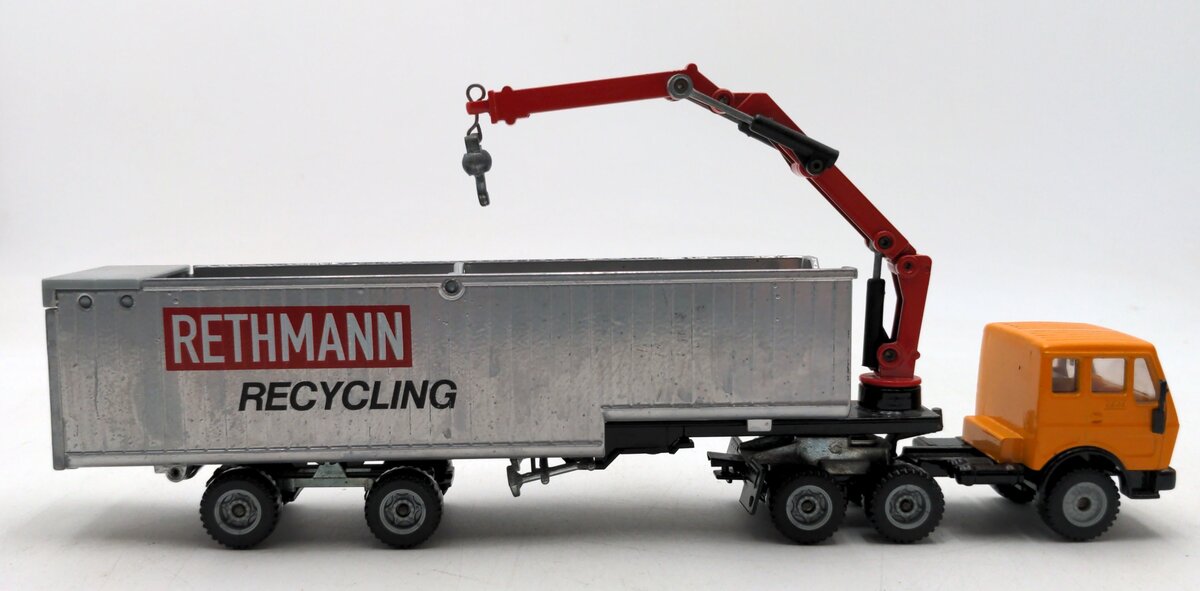 Siku 3723 1:55 Mercedes Benz Crane Truck - Rethmann VG