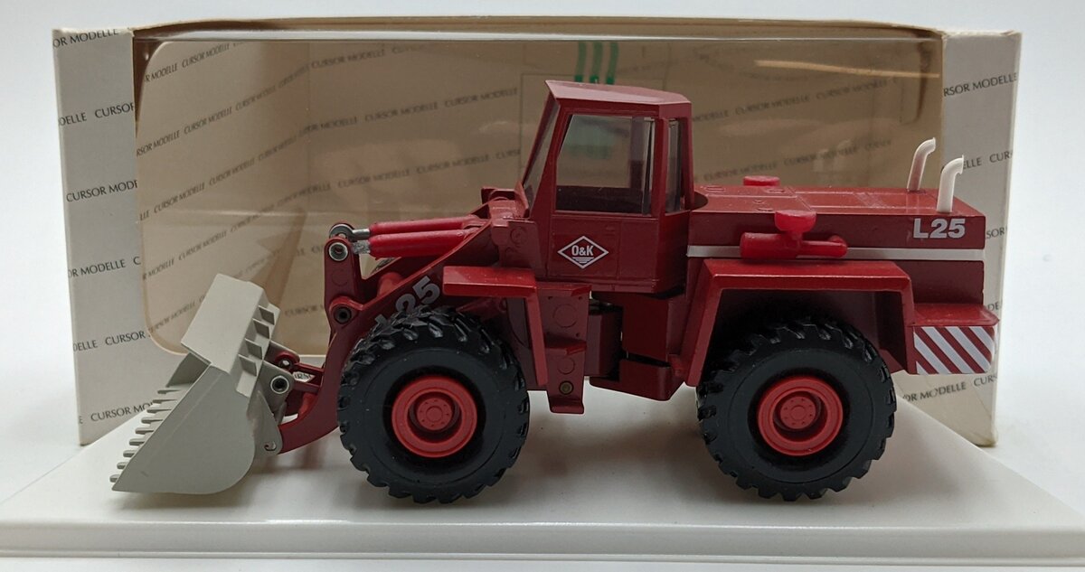 Cursor-Modell 1173 1:50 O&K L25 Wheel Loader NIB