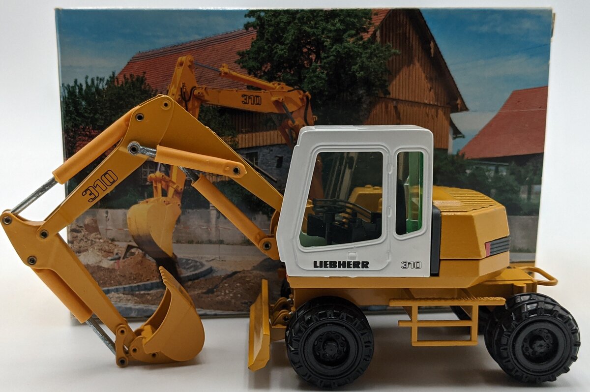 Conrad 2833 1:50 Scale Liebherr A 310 Wheel Excavator Die-Cast Model NIB