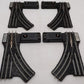 Lionel O22 Vintage O Left-Hand & Right-Hand Electric Remote Switches [4] VG