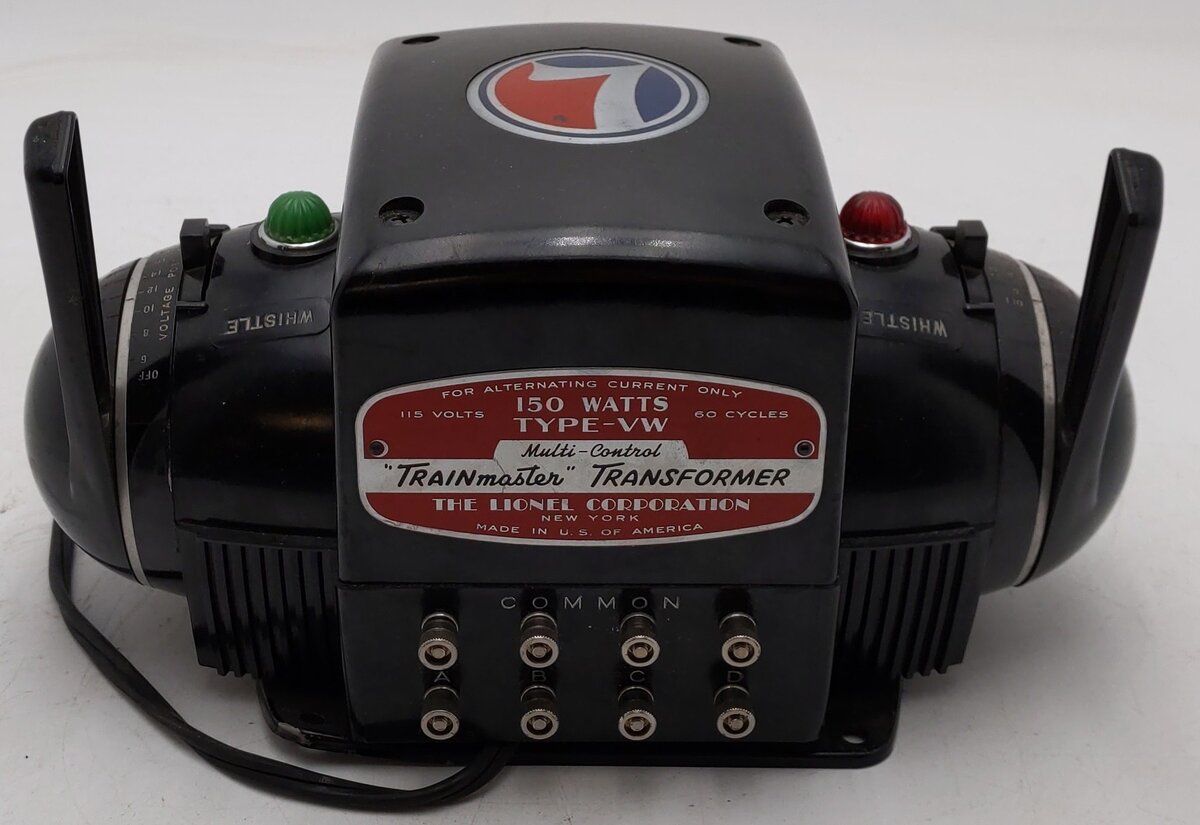 Lionel VW 150 Watt Vintage O 4 Train Transformer EX
