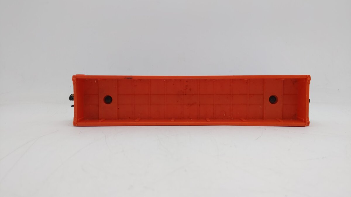 Lionel 6-9131 O Gauge Denver and Rio Grande Western Long Gondola (Orange) EX