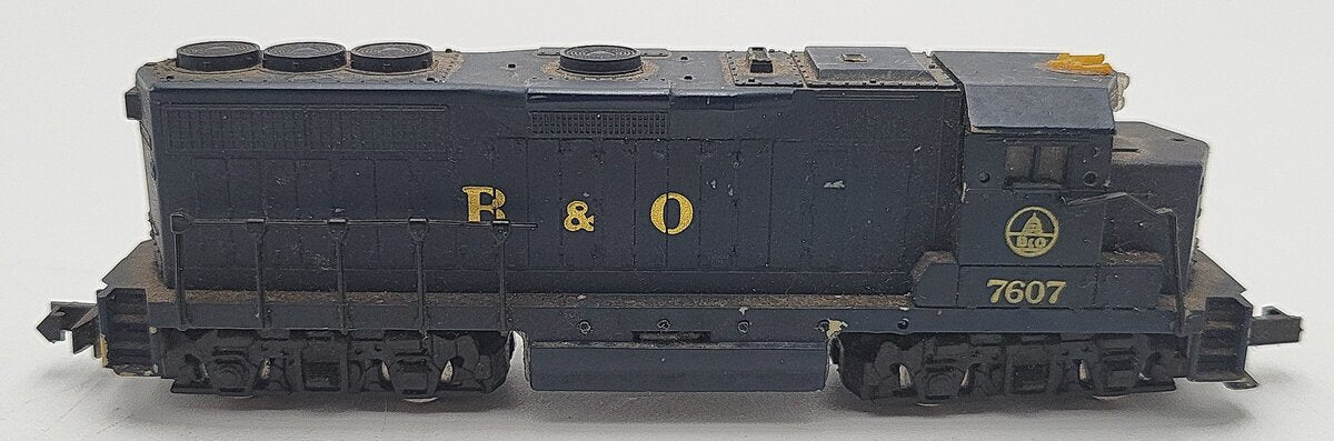 Bachmann 6001 N Baltimore & Ohio GP-40 Diesel Locomotive #7607 VG