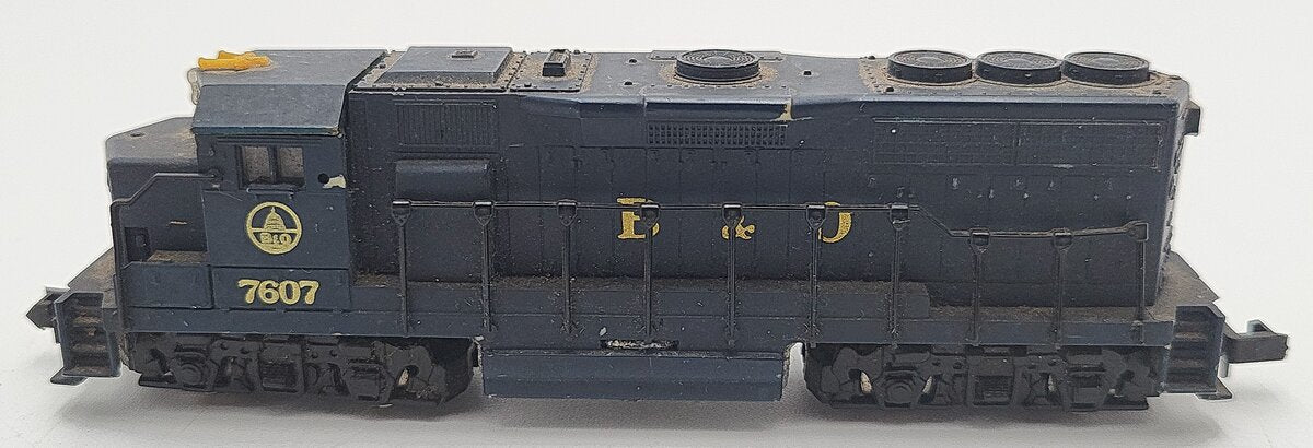 Bachmann 6001 N Baltimore & Ohio GP-40 Diesel Locomotive #7607 VG