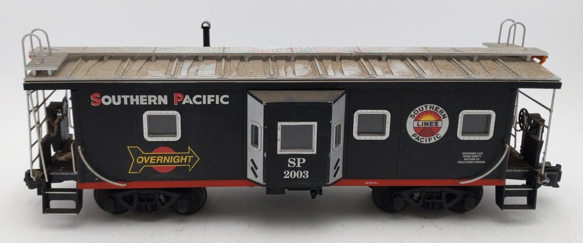 USA Trains 2003 G Southern Pacific Gold Coast Station Bay Window Caboose VG