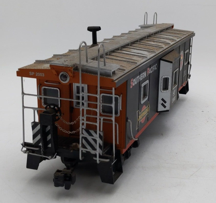 USA Trains 2003 G Southern Pacific Gold Coast Station Bay Window Caboose VG