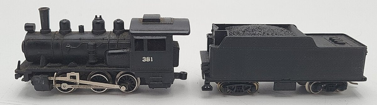 Arnold N Scale Steam Locomotive & Tender #381 VG