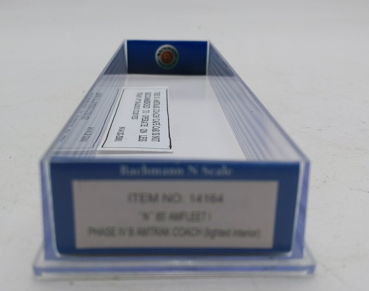 Bachmann 14164 N Amtrak Phase IV 85' Amfleet B Passenger Coach