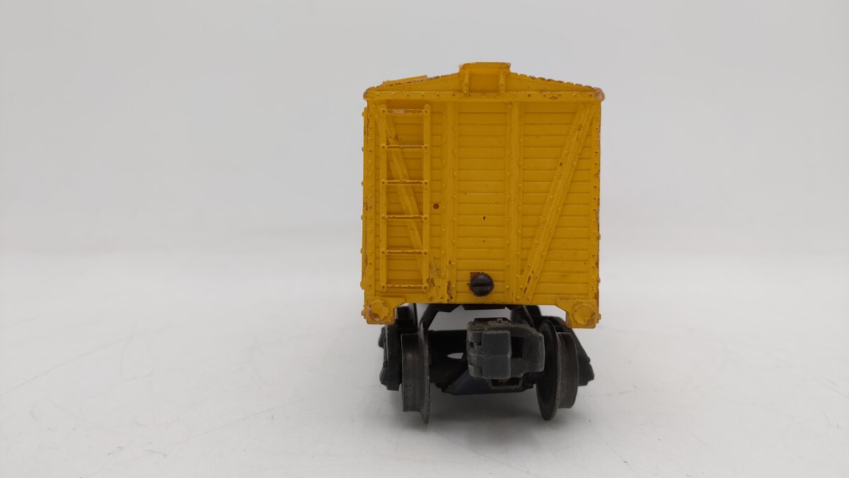 Lionel 6656 Vintage O Lionel Lines Yellow Stock Car #6656 EX