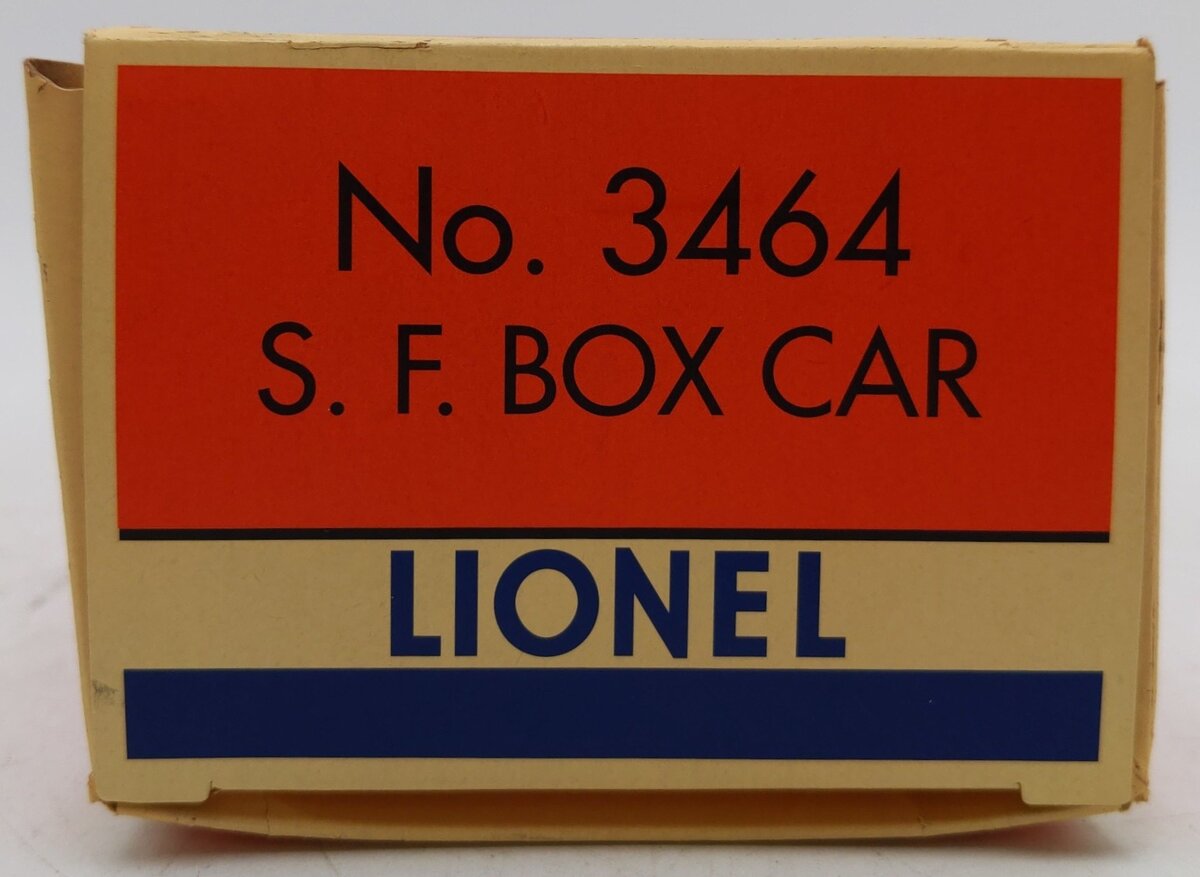Lionel 6-27718 O Gauge Conventional Classics AT&SF Operating Boxcar #X3464 EX/Box