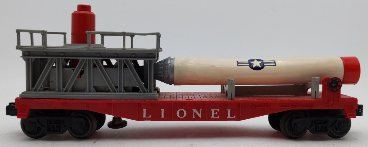 Lionel 3413 Vintage O Mercury Capsule Launching Car VG