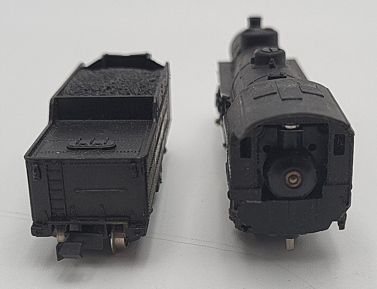 Atlas 2117 N Scale Atlantic Coastline 4-6-2 Steam Locomotive & Tender #1523 VG